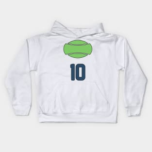 Gekkostate Soccer Uniform 10 Kids Hoodie